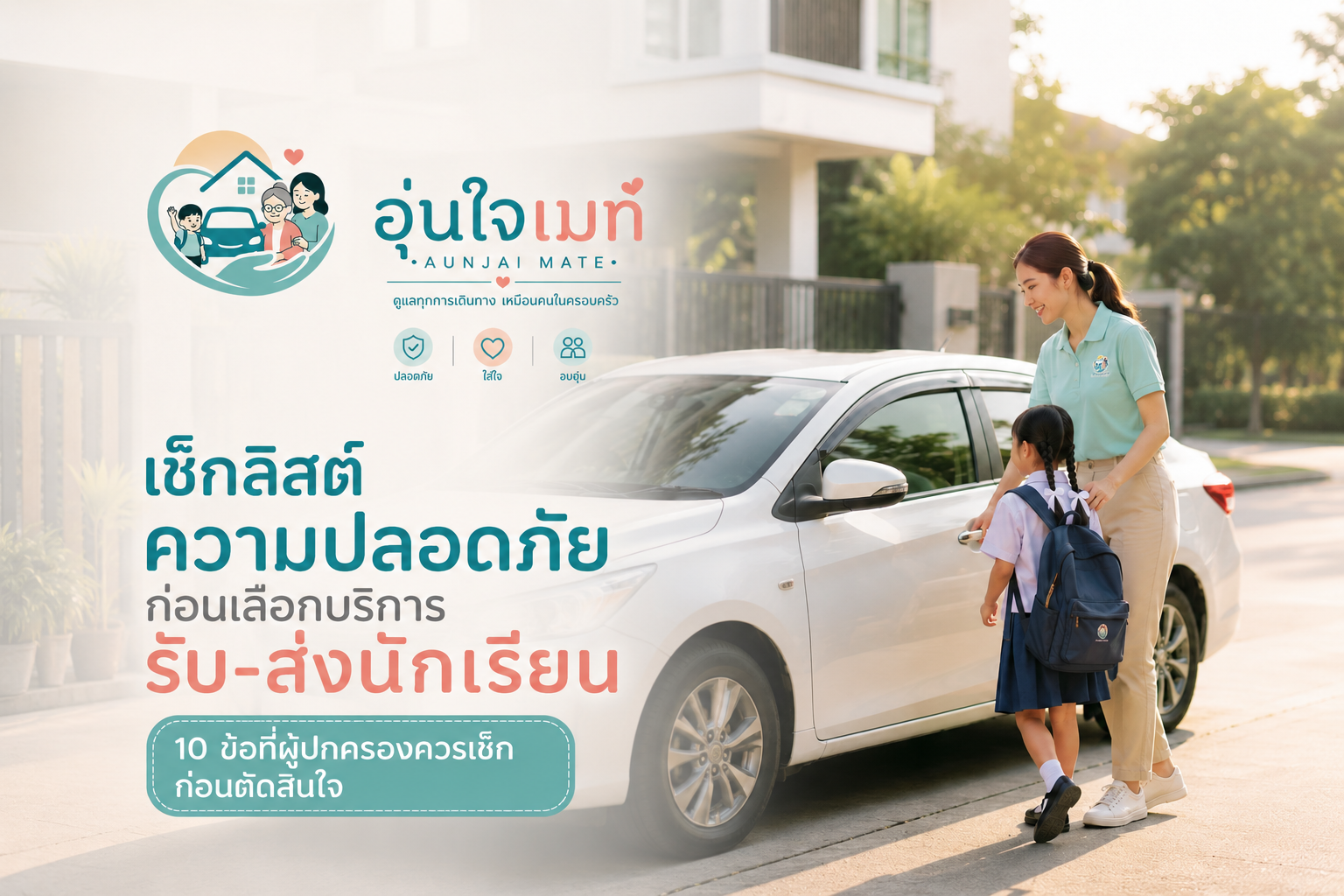 ทำไมการเลือกบริการรับ-ส่งนักเรียนจึงสำคัญ?